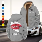 High-Performance Supercar Winter Fleece Jacket, Essential Winter Warmth HVN1452BU - Grey