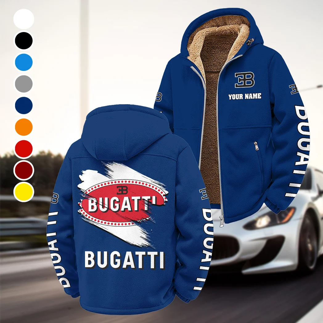 High-Performance Supercar Winter Fleece Jacket, Essential Winter Warmth HVN1452BU - Navy