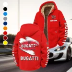 High-Performance Supercar Winter Fleece Jacket, Essential Winter Warmth HVN1452BU - Red