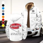 High-Performance Supercar Winter Fleece Jacket, Essential Winter Warmth HVN1452BU - White
