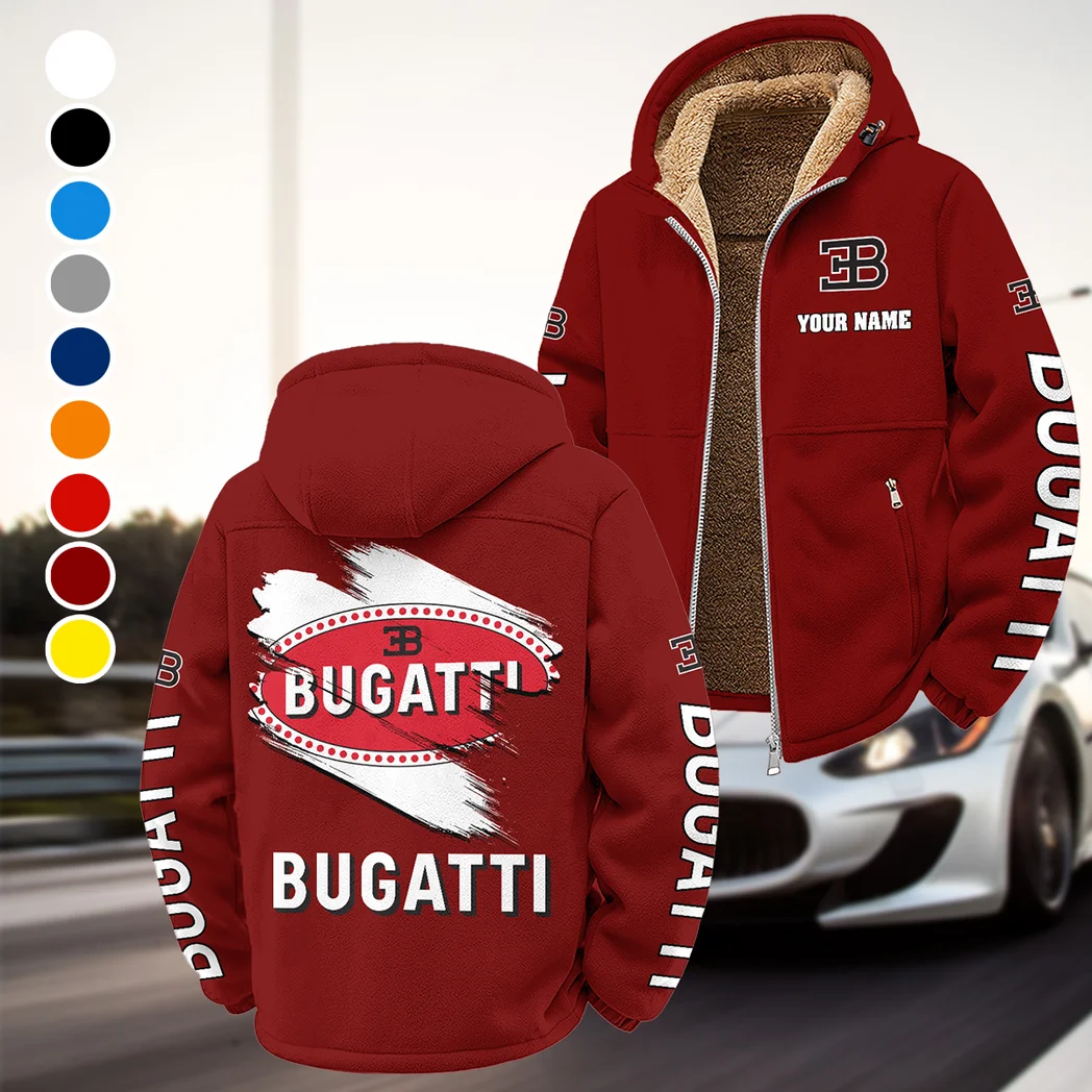 High-Performance Supercar Winter Fleece Jacket, Essential Winter Warmth HVN1452BU - Wine