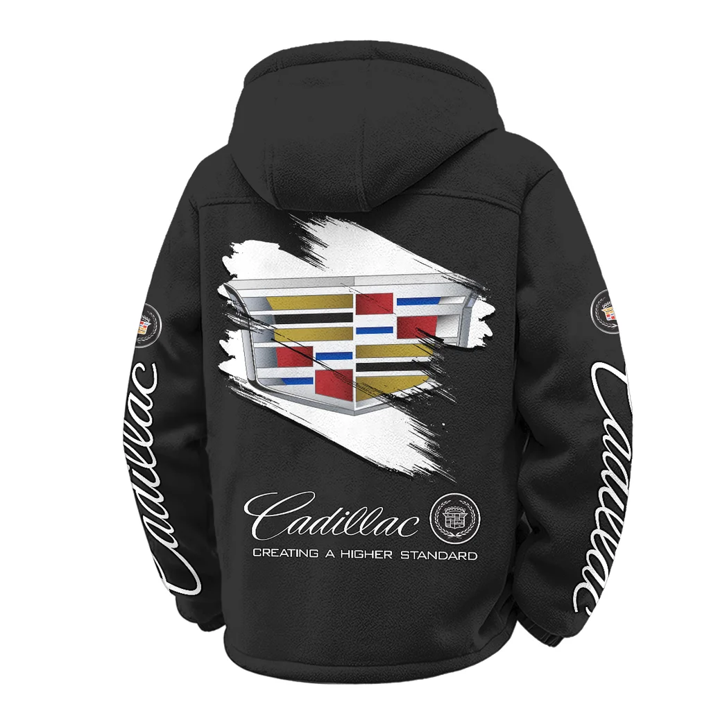 The Prestige Ride Hoodie Winter Fleece Jacket, Superior Thermal Protection HVN1452CA - Black - Image 3