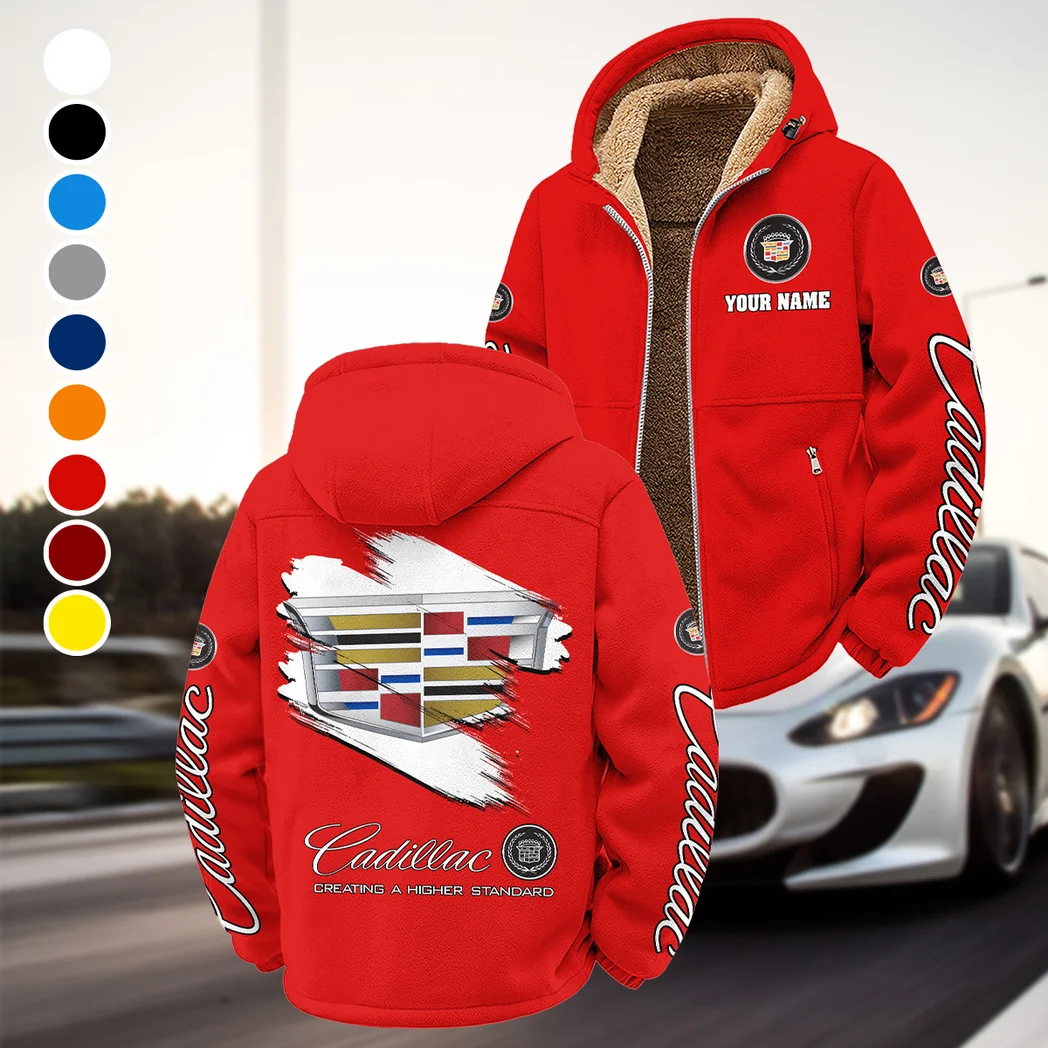 The Prestige Ride Hoodie Winter Fleece Jacket, Superior Thermal Protection HVN1452CA - Red