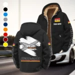 High-Performance Off-Roader Winter Fleece Jacket, Heavy-Duty Cold Fleece HVN1452CA - Black