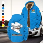 High-Performance Off-Roader Winter Fleece Jacket, Heavy-Duty Cold Fleece HVN1452CA - Cyan