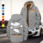 High-Performance Off-Roader Winter Fleece Jacket, Heavy-Duty Cold Fleece HVN1452CA - Grey
