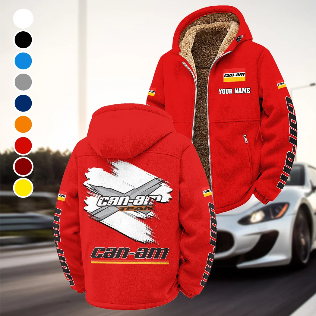 High-Performance Off-Roader Winter Fleece Jacket, Heavy-Duty Cold Fleece HVN1452CA - Red