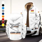 High-Performance Off-Roader Winter Fleece Jacket, Heavy-Duty Cold Fleece HVN1452CA - White