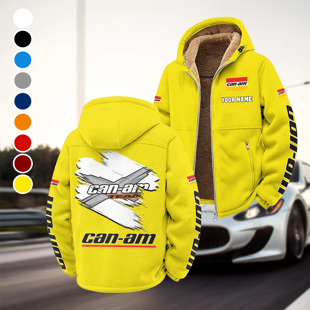 High-Performance Off-Roader Winter Fleece Jacket, Heavy-Duty Cold Fleece HVN1452CA - Yellow