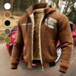 Classic Speedster Fleece-Lined Hooded Jacket, Elite Athlete Winter Jacket HVN1452CC - brown