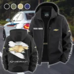 Everyday Utility Vehicle Fleece Windbreaker Jacket, High-Output Training Jacket HVN1452CE - Black
