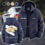Everyday Utility Vehicle Fleece Windbreaker Jacket, High-Output Training Jacket HVN1452CE - Navy
