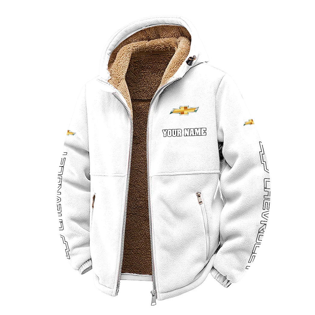 Everyday Utility Vehicle Winter Fleece Jacket, Dynamic Winter Training Top HVN1452CE - White - Image 2