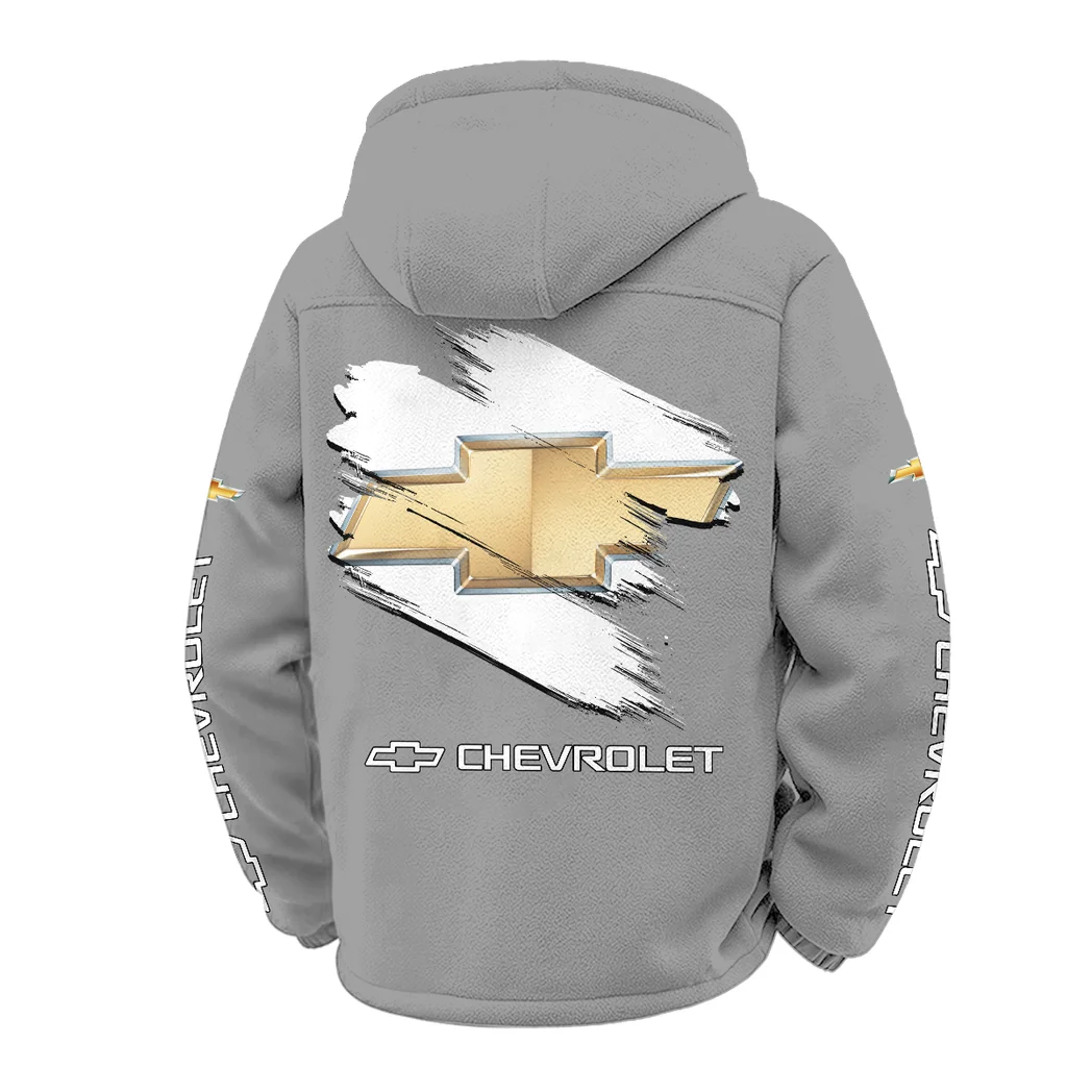 Everyday Utility Vehicle Winter Fleece Jacket, Dynamic Winter Training Top HVN1452CE - Grey - Image 3