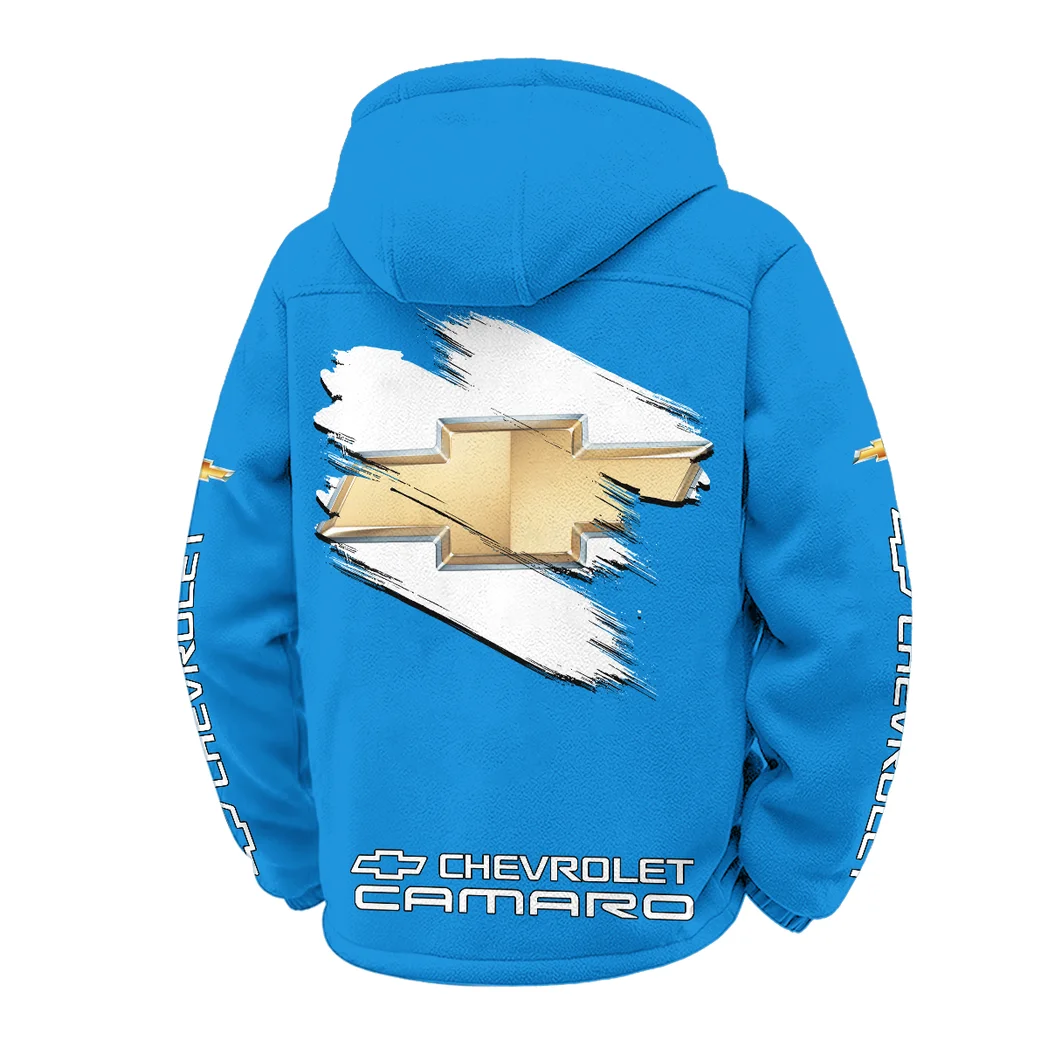 Iconic Muscle Ride Winter Fleece Jacket, Multi-Sport Winter Layer HVN1452CH - Cyan - Image 3