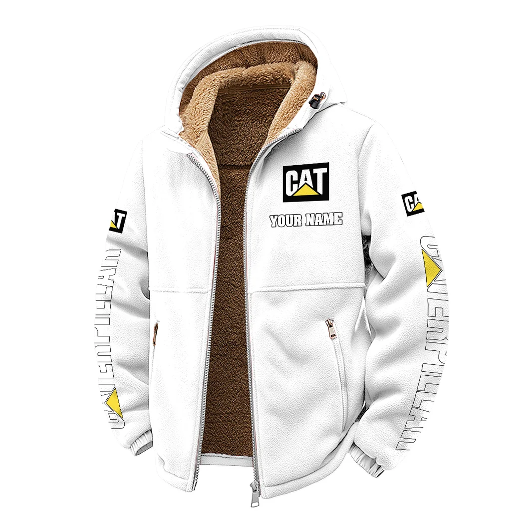 Dump Hauler Winter Fleece Jacket, Technical Mid-Layer Jacket HVN1452CI - White - Image 2