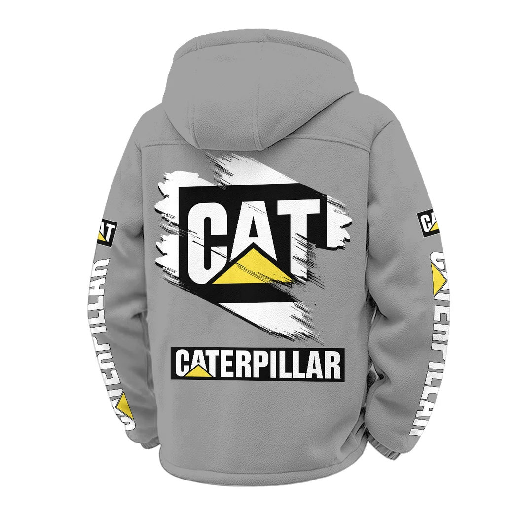 Dump Hauler Winter Fleece Jacket, Technical Mid-Layer Jacket HVN1452CI - Grey - Image 3