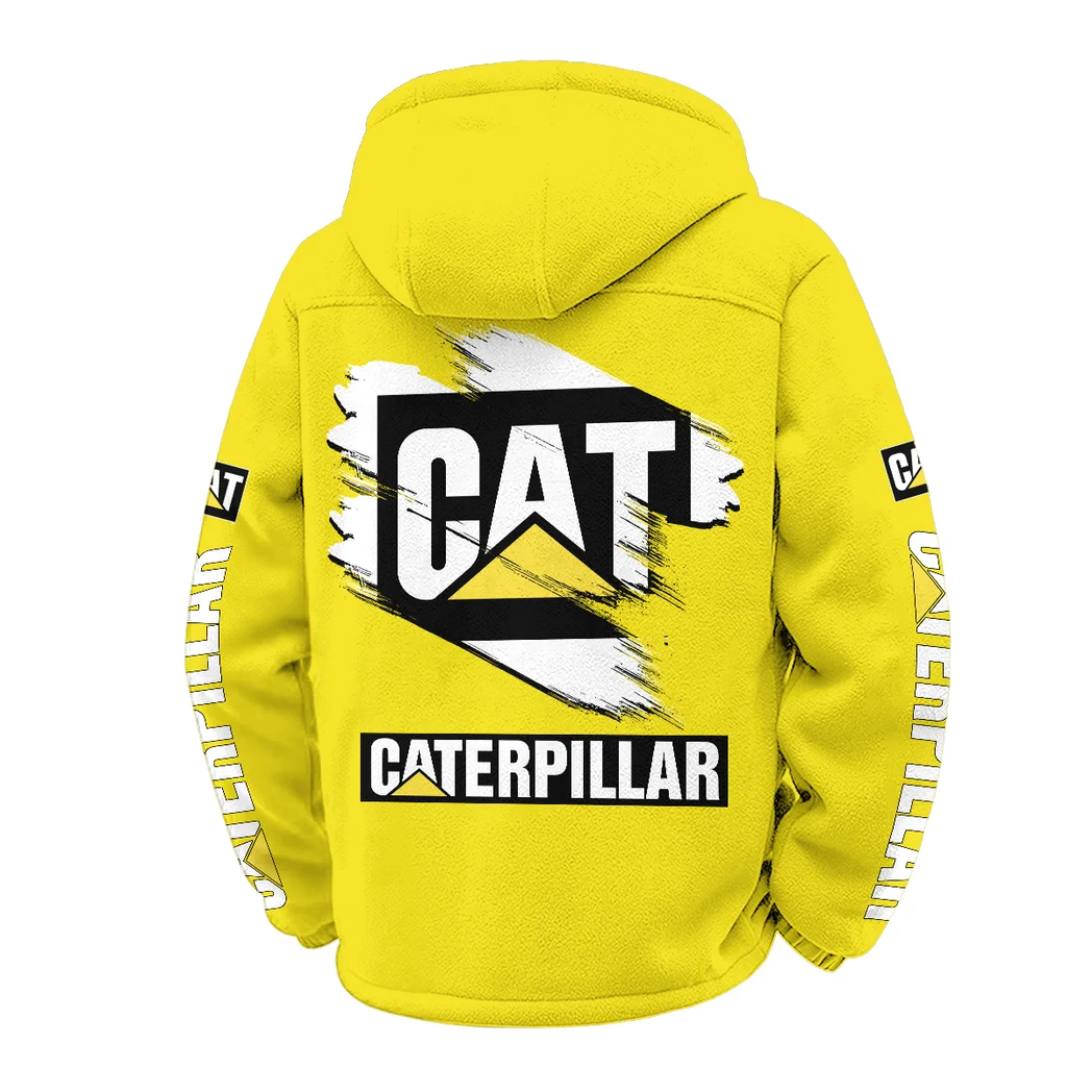 Dump Hauler Winter Fleece Jacket, Technical Mid-Layer Jacket HVN1452CI - Yellow - Image 3