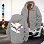 American Supercar Winter Fleece Jacket, Snow-Ready Active Fleece HVN1452CO - Grey