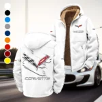 American Supercar Winter Fleece Jacket, Snow-Ready Active Fleece HVN1452CO - White