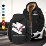 Lightweight Performance Car Winter Fleece Jacket, All-Mountain Sport Jacket HVN1452CO - Black