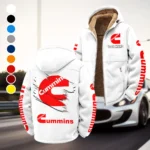 PowerPlus Motors Winter Fleece Jacket, Cross-Training Thermal Zip HVN1452CU - White