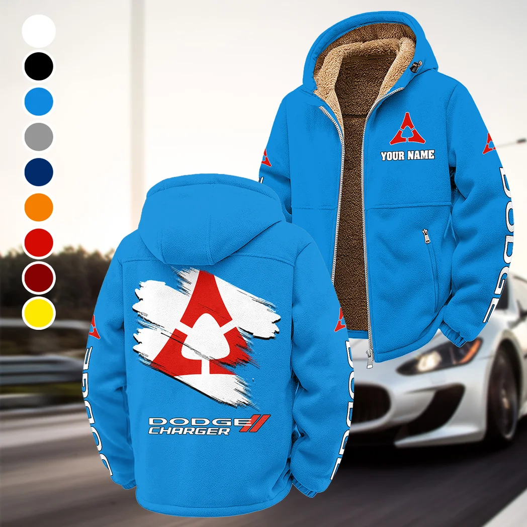 Sporty Four-Door Winter Fleece Jacket, Ski & Snowboard Mid-Layer HVN1452DC - Cyan