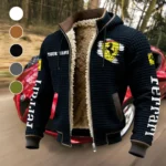 High-Performance Coupe Fleece-Lined Hooded Jacket, Cold-Snap Defense Jacket HVN1452FE - Black