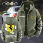 High-Performance Coupe Fleece Windbreaker Jacket, Outdoor Activity Defense HVN1452FE - Green