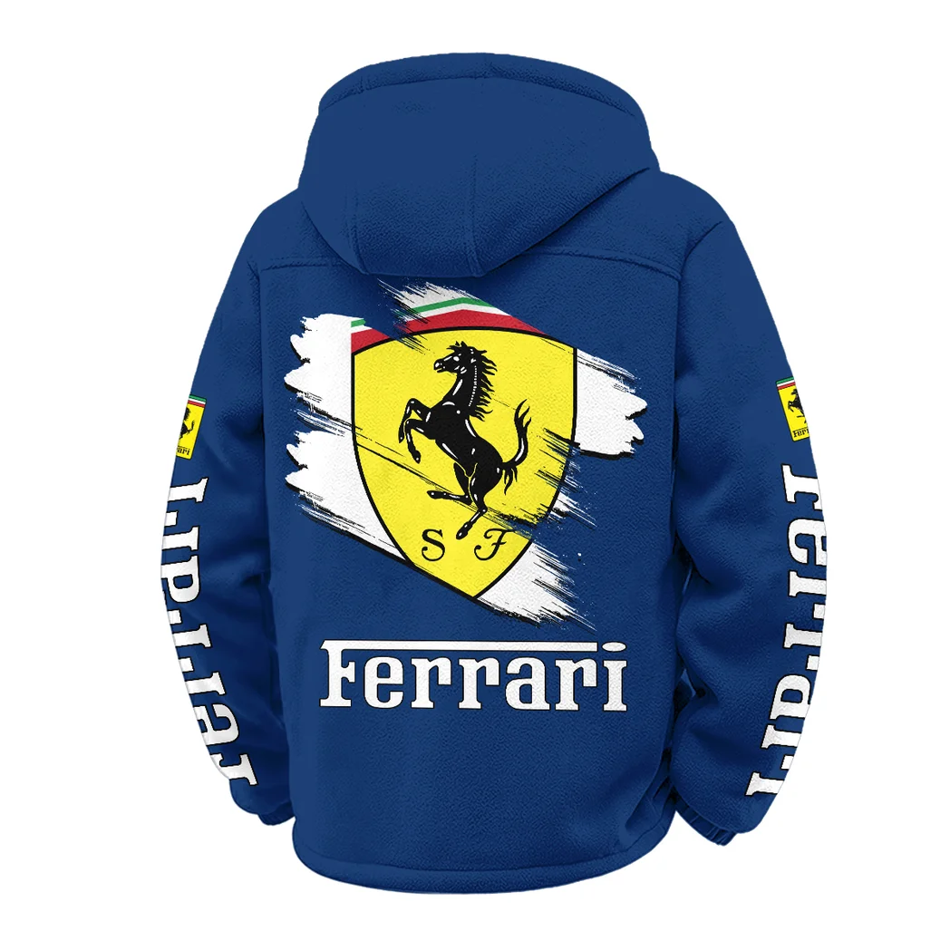 High-Performance Coupe Winter Fleece Jacket, Winter Endurance Jacket HVN1452FE - Navy - Image 3