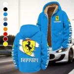 High-Performance Coupe Winter Fleece Jacket, Winter Endurance Jacket HVN1452FE - Cyan