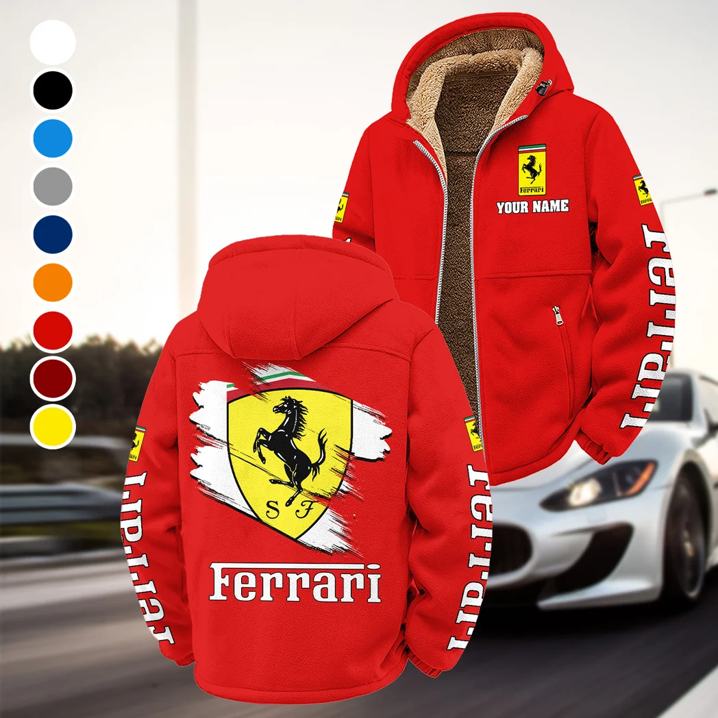 High-Performance Coupe Winter Fleece Jacket, Winter Endurance Jacket HVN1452FE - Red
