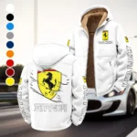 High-Performance Coupe Winter Fleece Jacket, Winter Endurance Jacket HVN1452FE - White
