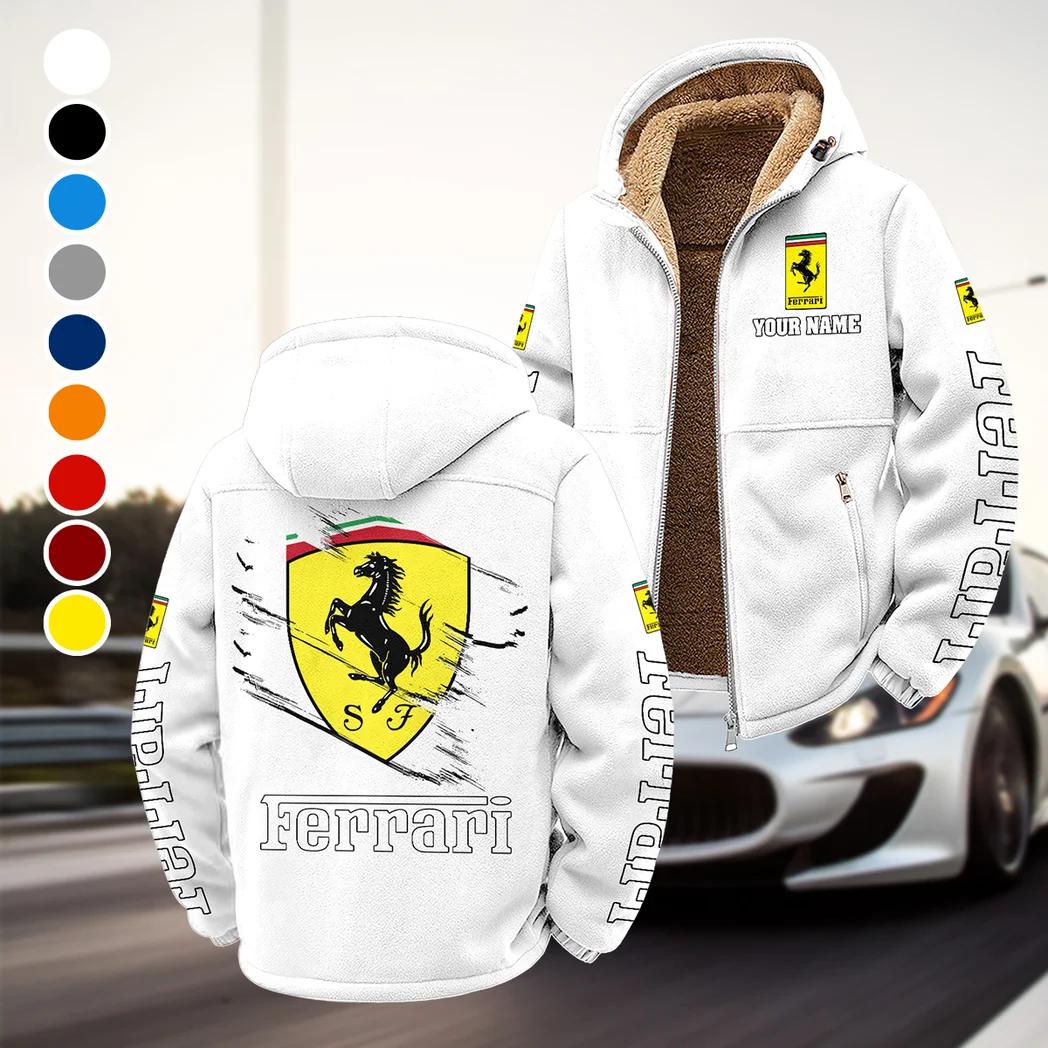 High-Performance Coupe Winter Fleece Jacket, Winter Endurance Jacket HVN1452FE - White