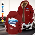 Vintage Ride Winter Fleece Jacket, Heavyweight Plush Fleece HVN1452FO - Wine