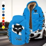 Enduro Gear Winter Fleece Jacket, Brushed Interior Winter Fleece HVN1452FR - Cyan