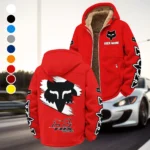 Enduro Gear Winter Fleece Jacket, Brushed Interior Winter Fleece HVN1452FR - Red