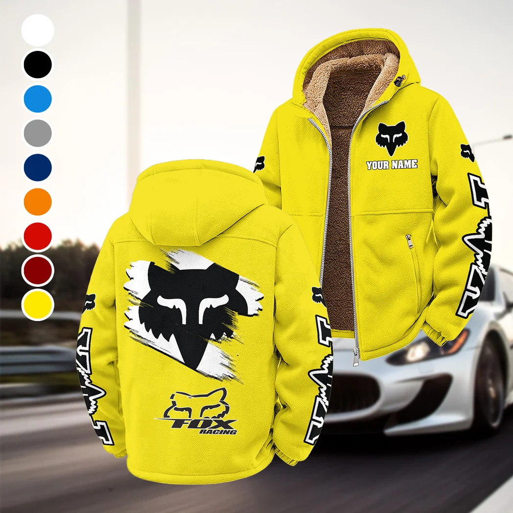 Enduro Gear Winter Fleece Jacket, Brushed Interior Winter Fleece HVN1452FR - Yellow