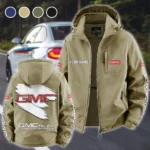 American Truck Fleece Windbreaker Jacket, Anti-Pill Wind-Blocking Fleece HVN1452GM - Khaki