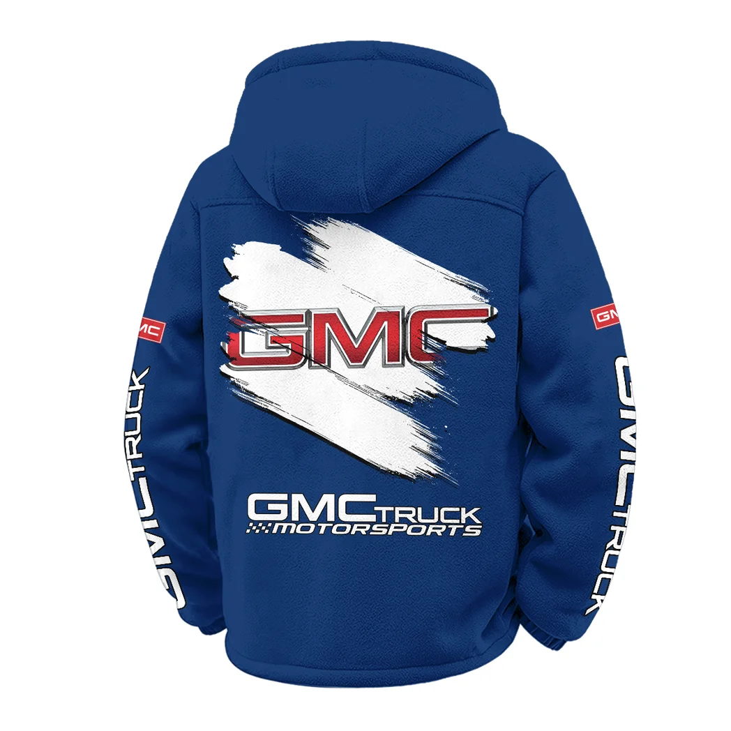 American Truck Winter Fleece Jacket, Anti-Pill Thermal Fleece HVN1452GM - Navy - Image 3