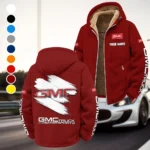 American Truck Winter Fleece Jacket, Anti-Pill Thermal Fleece HVN1452GM - Wine