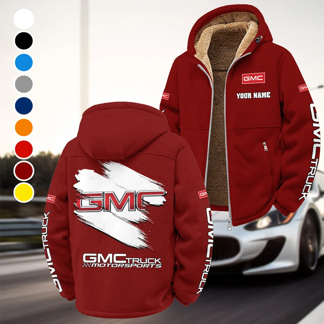American Truck Winter Fleece Jacket, Anti-Pill Thermal Fleece HVN1452GM - Wine