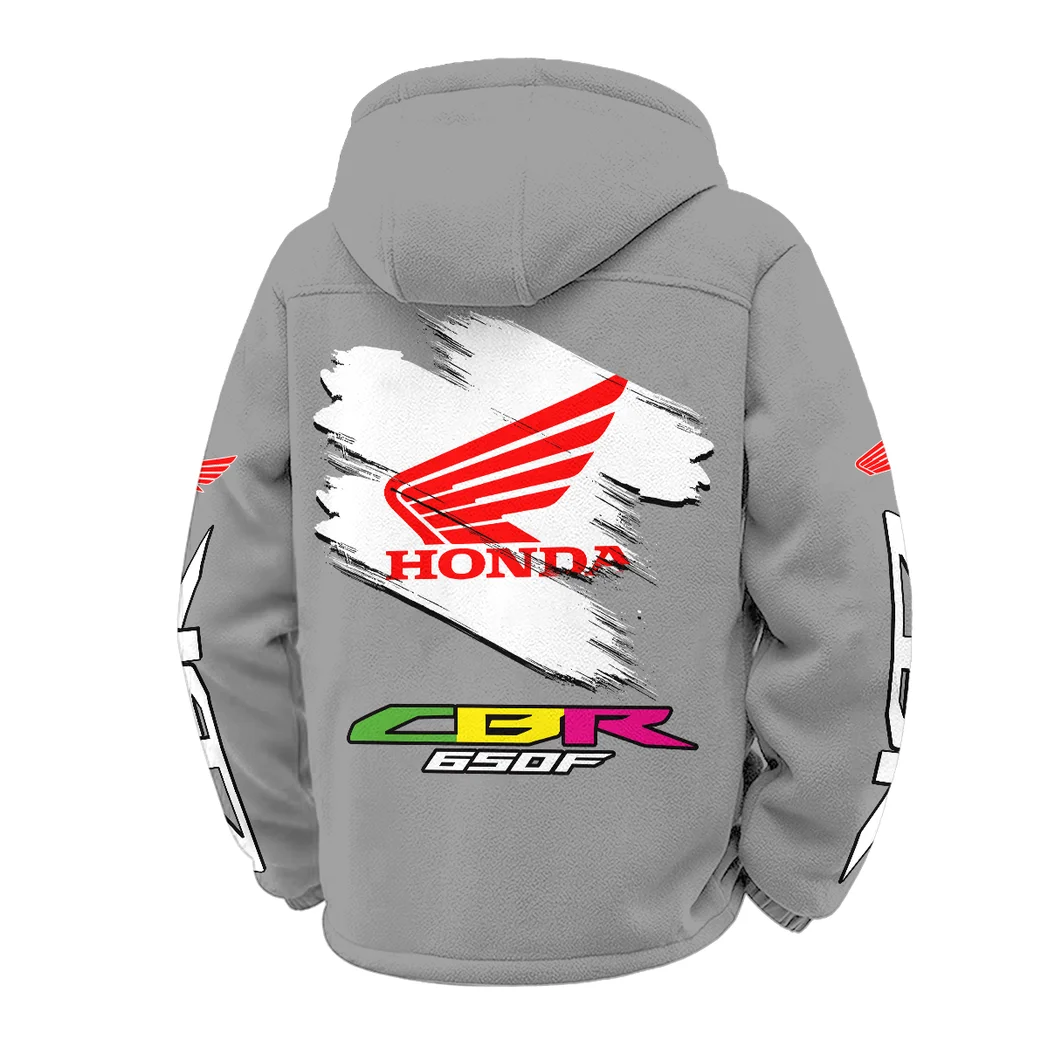 Bold Life Winter Fleece Jacket, High-Density Comfort Fleece HVN1452HC - Grey - Image 3