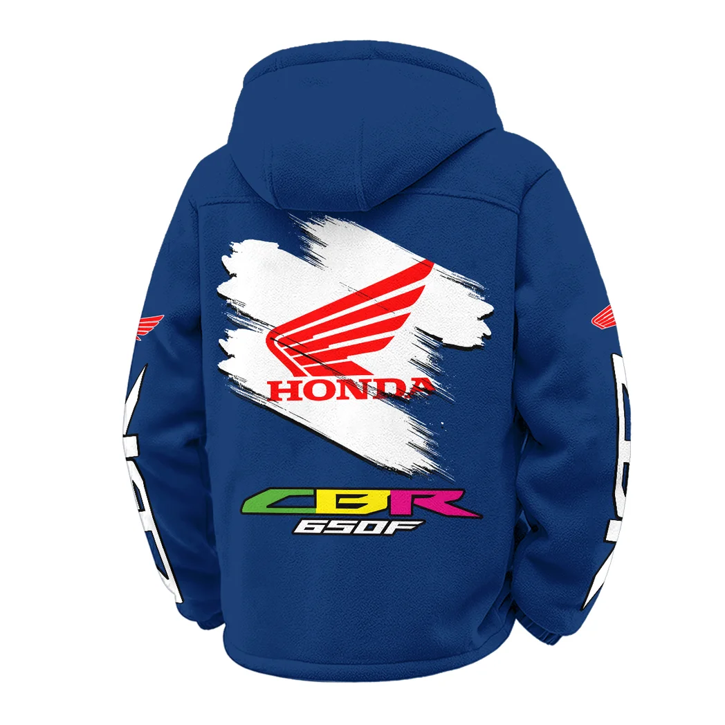 Bold Life Winter Fleece Jacket, High-Density Comfort Fleece HVN1452HC - Navy - Image 3