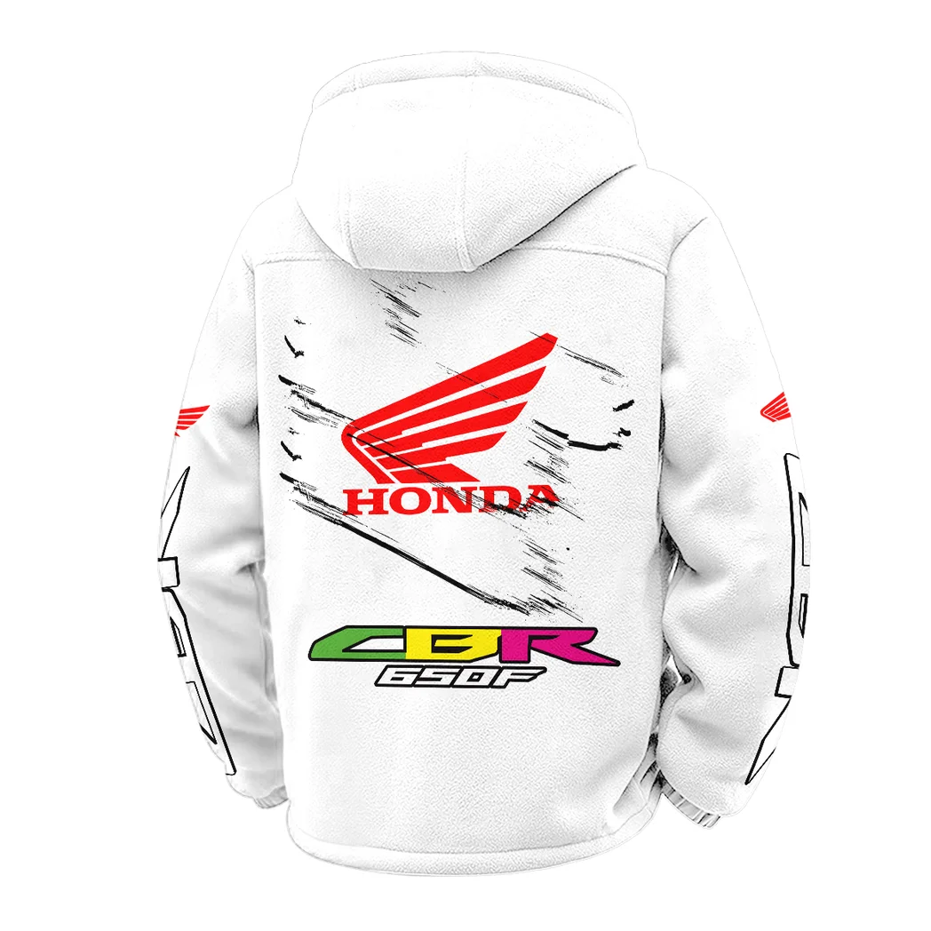 Bold Life Winter Fleece Jacket, High-Density Comfort Fleece HVN1452HC - White - Image 3