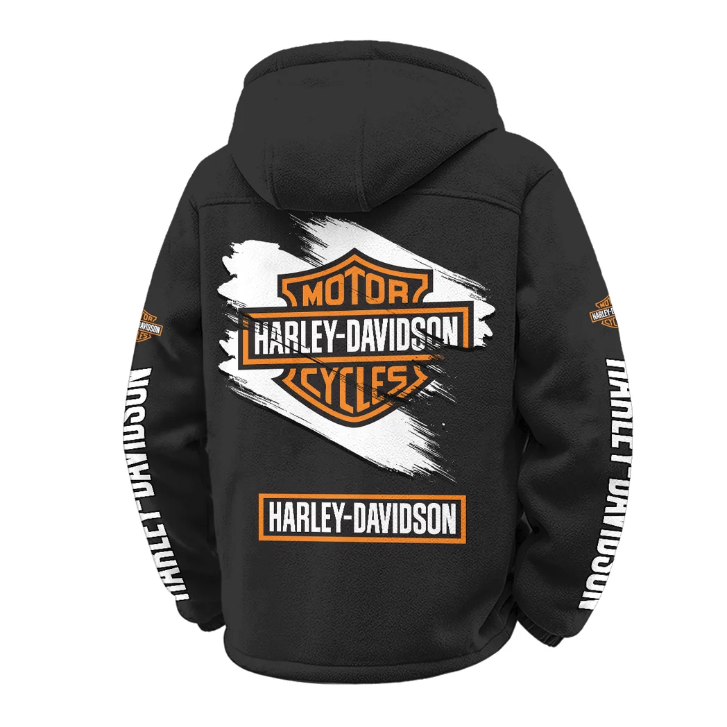 Two-Wheel Freedom Winter Fleece Jacket, Warm Core Loft Fleece HVN1452HD - Black - Image 3