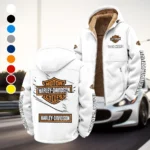 Two-Wheel Freedom Winter Fleece Jacket, Warm Core Loft Fleece HVN1452HD - White