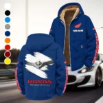 Heavyweight Touring Cruiser Winter Fleece Jacket, Breathable Winter Comfort HVN1452HG - Navy