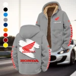 Touring Motorcycle Winter Fleece Jacket, Premium Fleece Barrier HVN1452HM - Grey