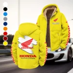 Touring Motorcycle Winter Fleece Jacket, Premium Fleece Barrier HVN1452HM - Yellow
